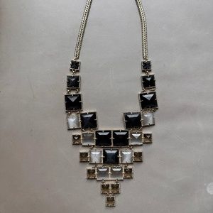 Kendra Scott Black/Gray Statement Necklace